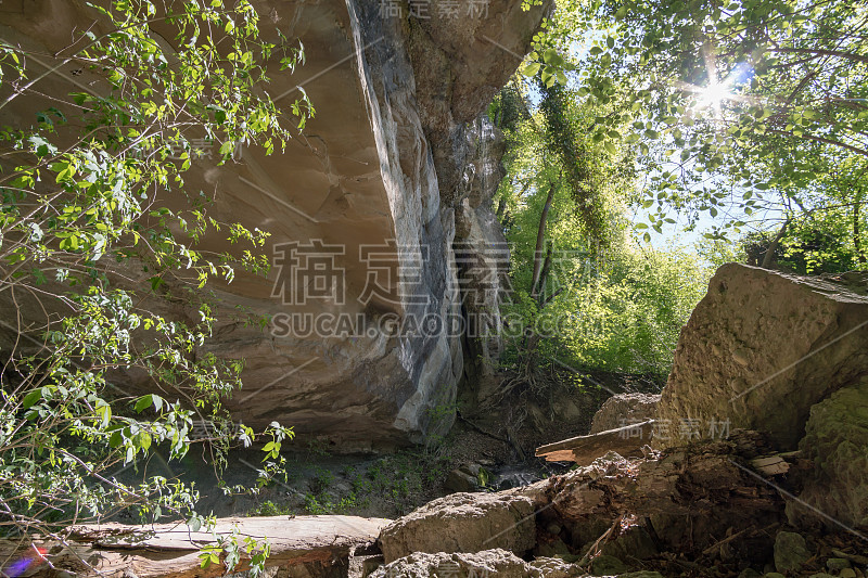 攀登布雷根茨的via ferrata