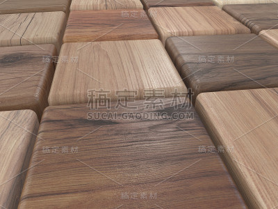 木块或镶木地板样品