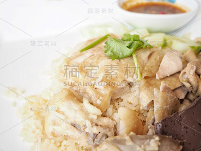 鸡蒸饭