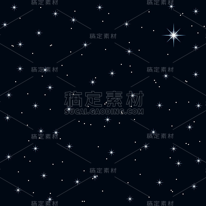 圣诞夜的星空