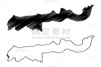 下游划分图