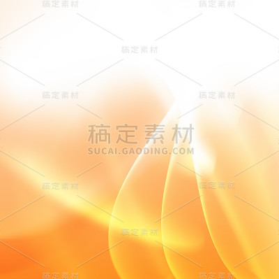 橙色背景。
