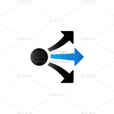 双音图标-传播箭头