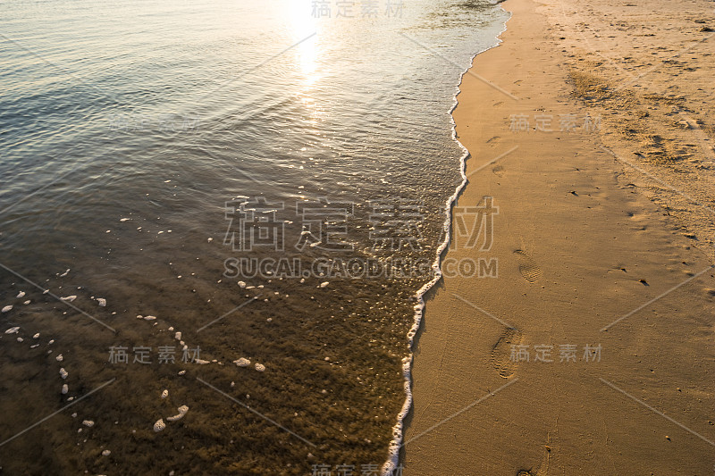 日出在海滩-越南海景