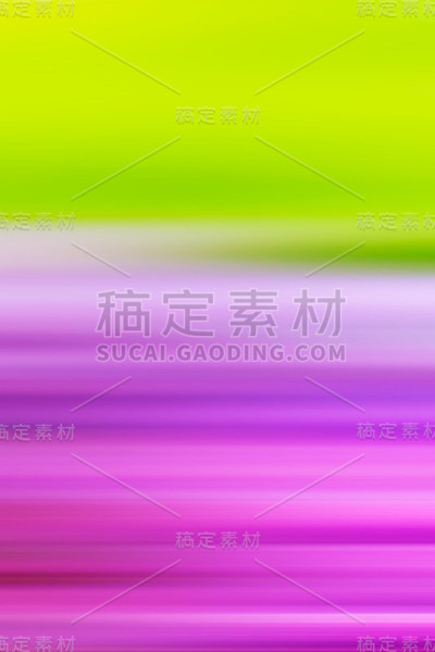 抽象模糊背景与水平粉红色和绿色条纹