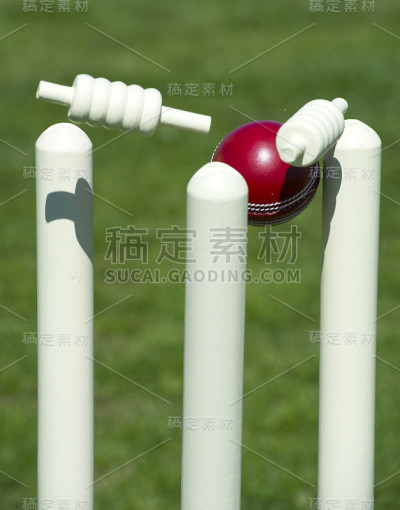 板球和三柱门