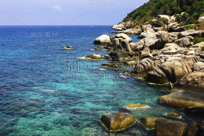 位于泰国南部的岛屿，高涛岛，春丰岛