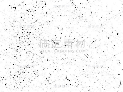 Scratch grunge背景创建对象grunge效果。向量