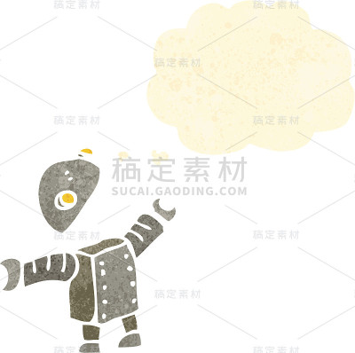 卡通机器人