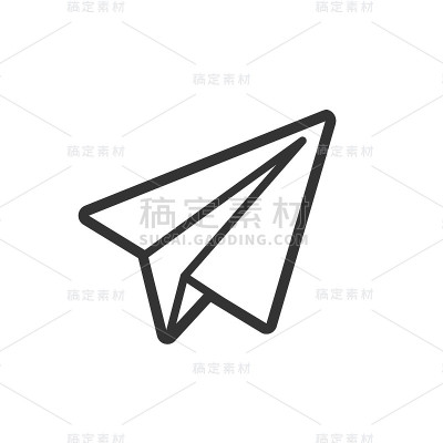 发送消息行图标集。邮件