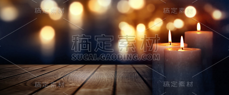 乡村木桌