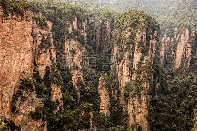 张家界岩溶支柱