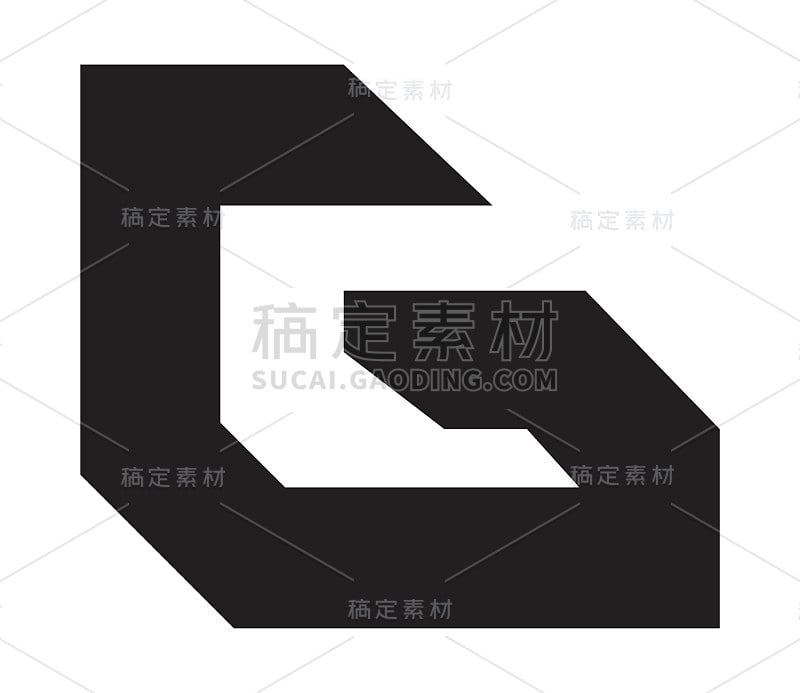 字母G图标设计