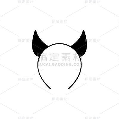 魔鬼图标的边框。元素游乐园概念和web应用程序。图标用于网站设计和开发，应用程序开发。溢价图标
