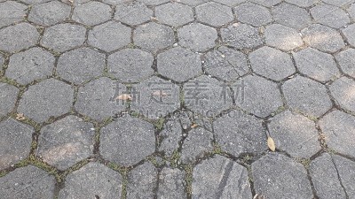 六角地板路面