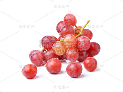葡萄孤立的白色背景