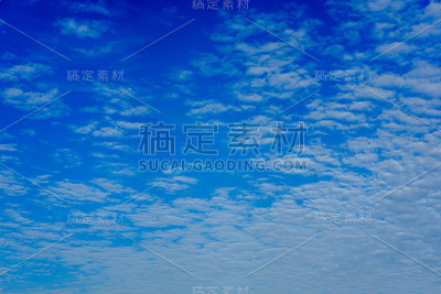 蓝天上的云