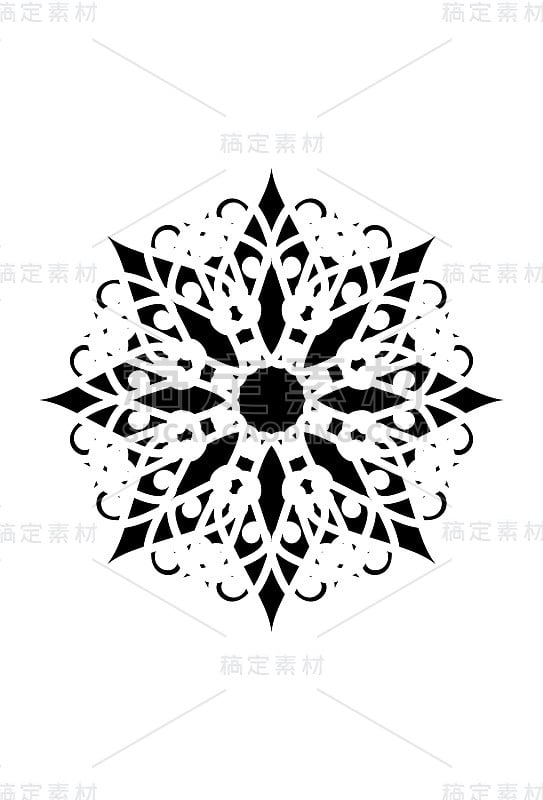 Ornamental_Flower_Vector_01