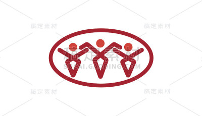 团队人健身活动设计符号