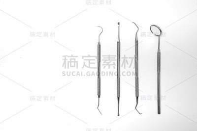 从俯视图看牙刷和牙膏