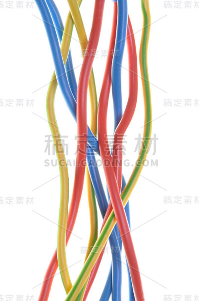 五彩缤纷的电缆