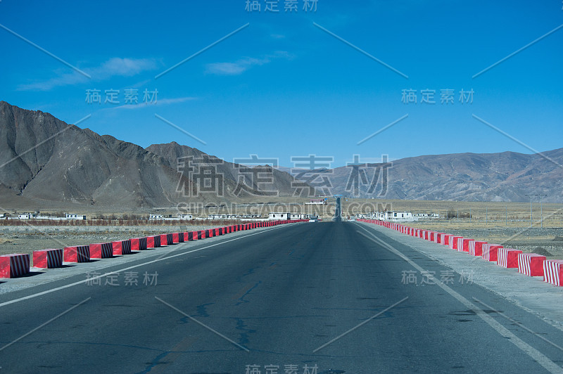 中国西藏的公路