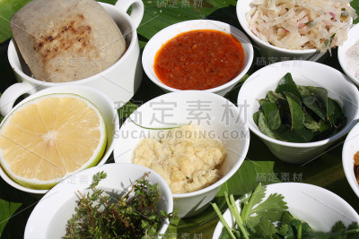 餐馆做的食物。