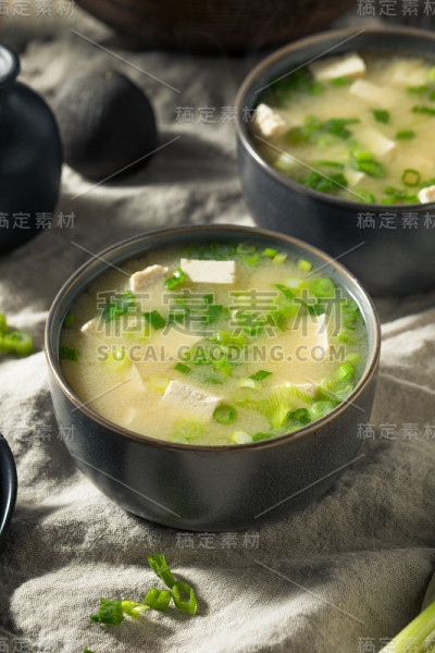 健康日本豆腐味噌汤