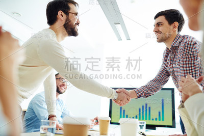 问候同事