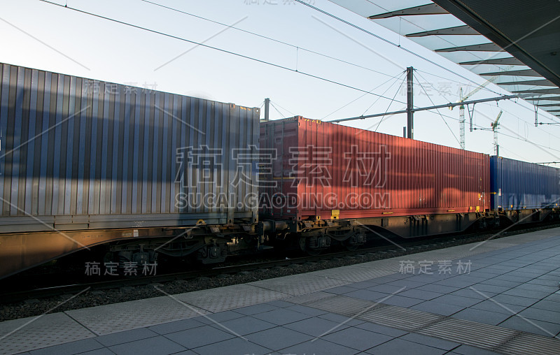 集装箱列车
