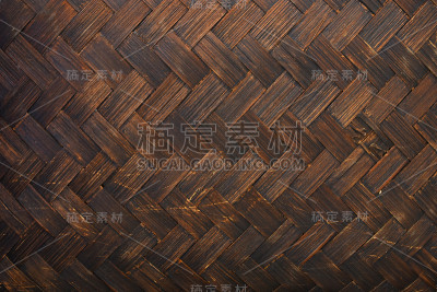 棕色柳条篮纹理