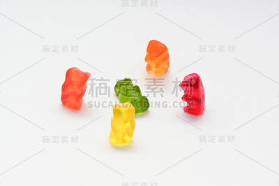 近距离果冻糖果熊-概念照片