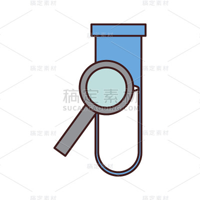 放大镜与管试验