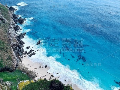 蓝色海景