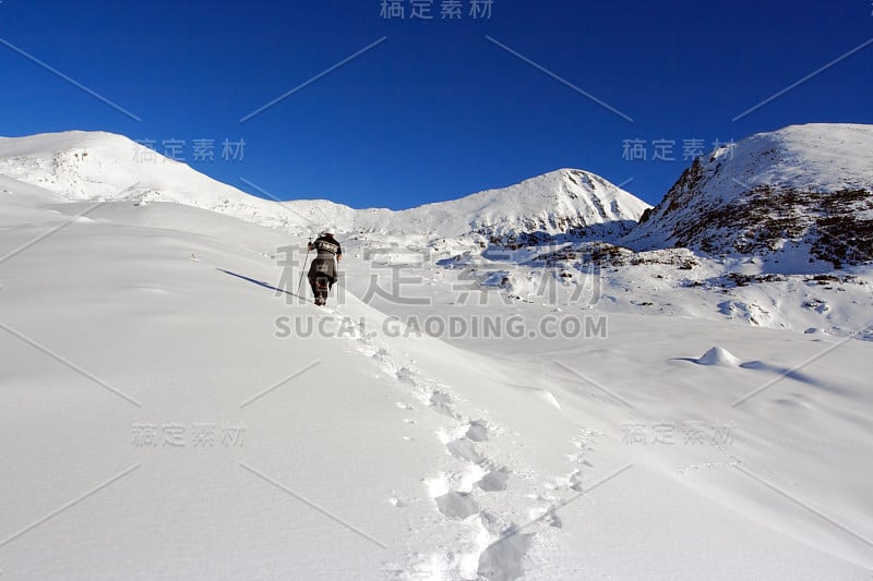 冬季徒步旅行