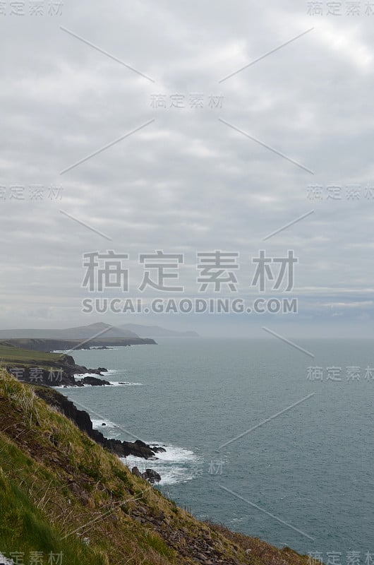 令人惊叹的风景Slea Head半岛在爱尔兰