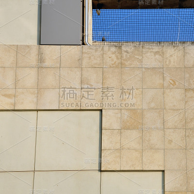 墙体细部现代建筑