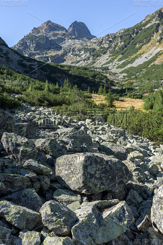 壮丽的马里约维察峰全景，瑞拉山