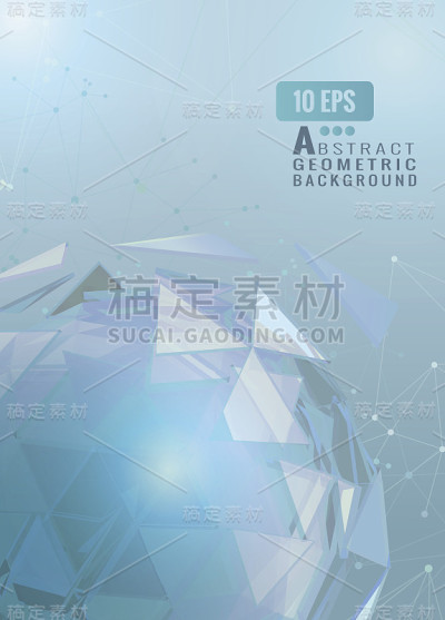 连通点BG上的抽象蓝色三角形球面