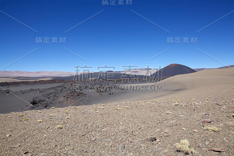 阿根廷阿塔卡马Puna de Atacama火山景观