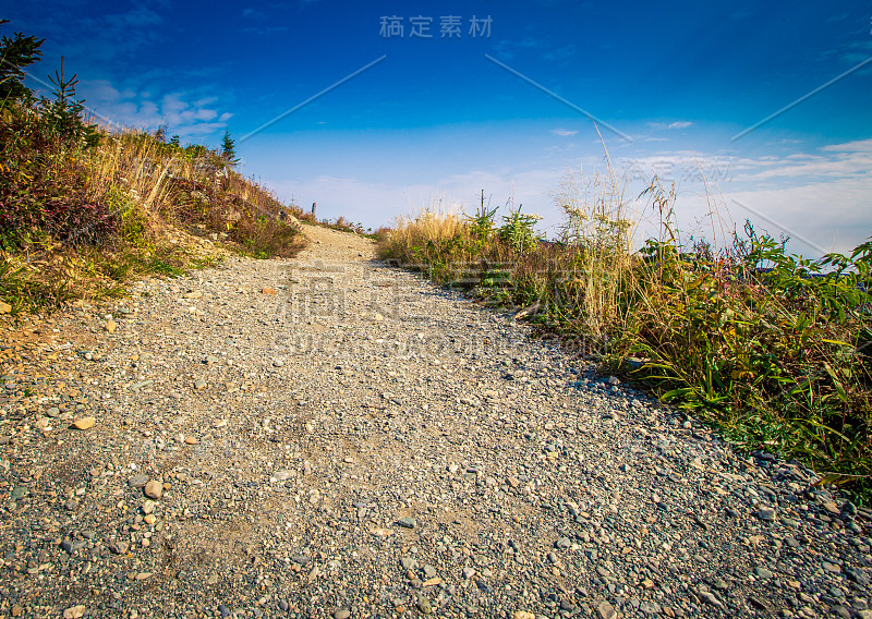 魁北克加斯皮的徒步旅行路线