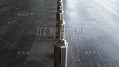 一层的停车杆