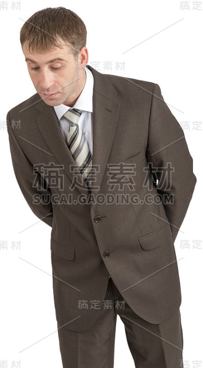商人往下看