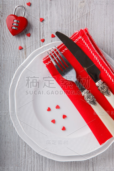 浪漫假日的餐桌布置