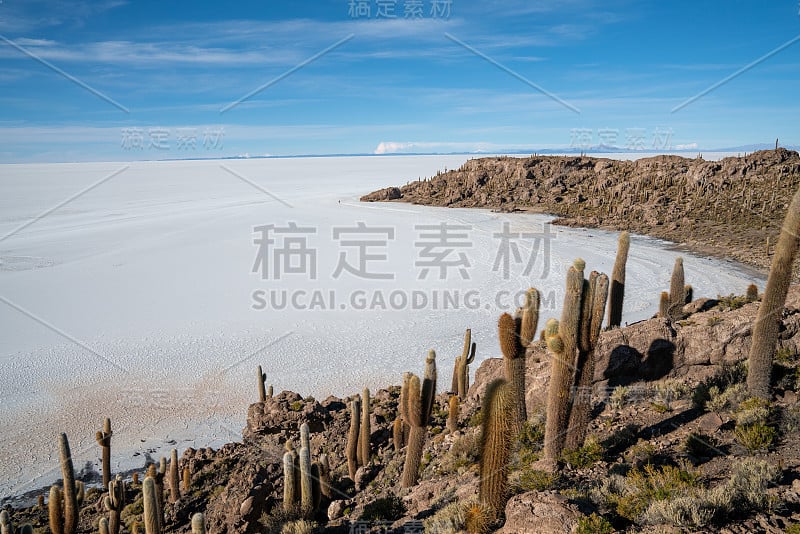 南美洲玻利维亚阿塔卡马地区美丽的风景