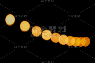 模糊的灯泡光