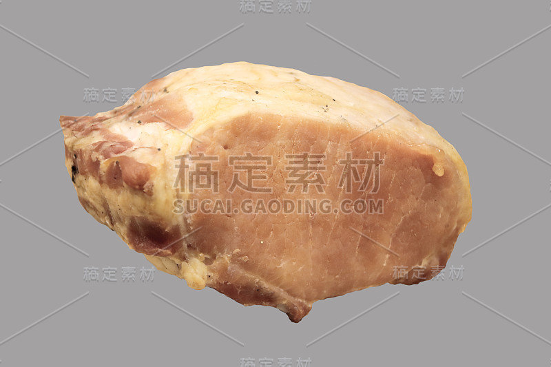 冷熏猪肉。