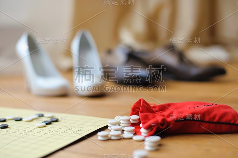下围棋的石头