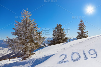 2019年，奥地利圣吉尔根雪山上