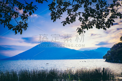 圣马科斯拉拉古纳，阿蒂特兰湖，危地马拉